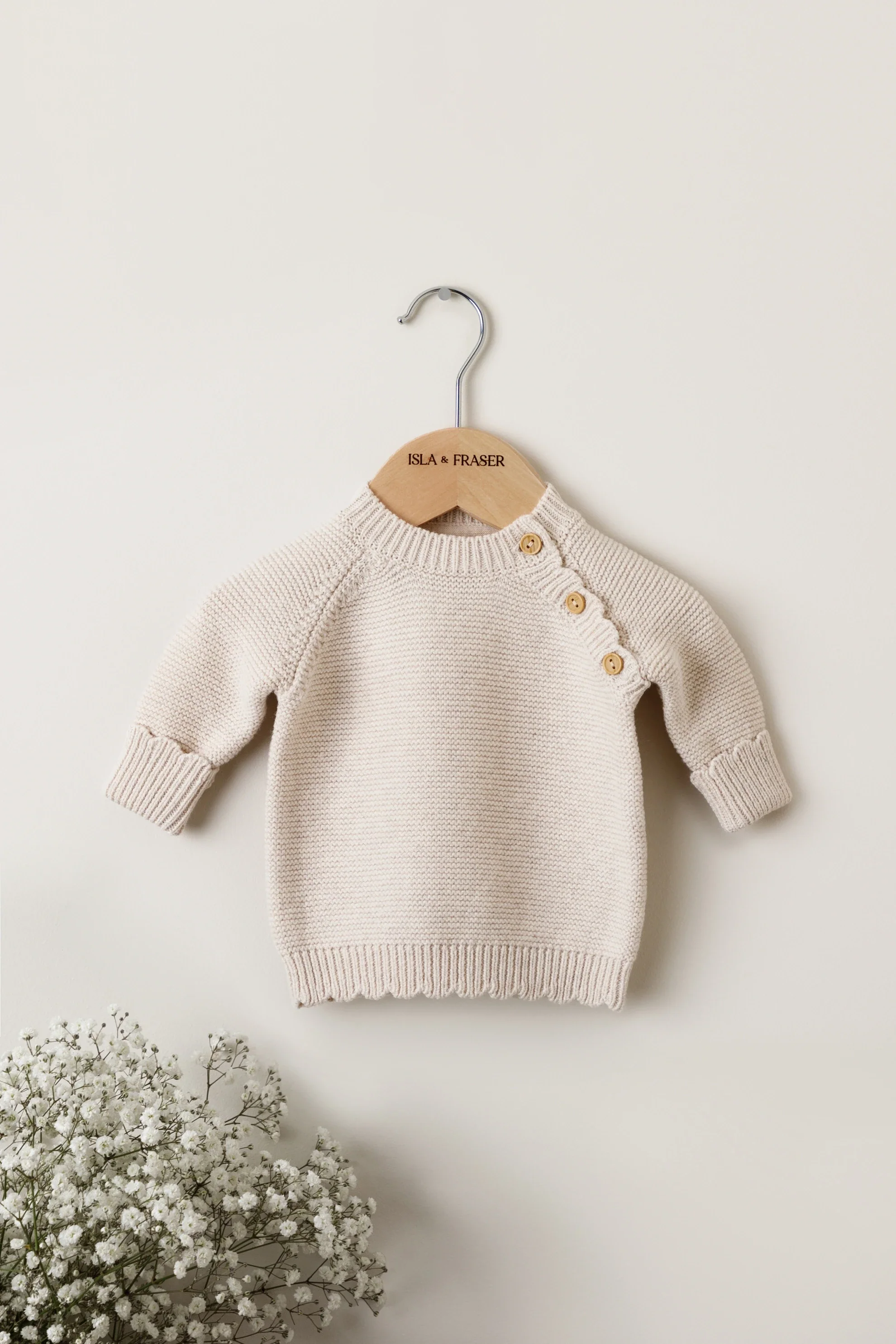 Organic Cotton My First Outfit Newborn Bundle - Oat - Image 3