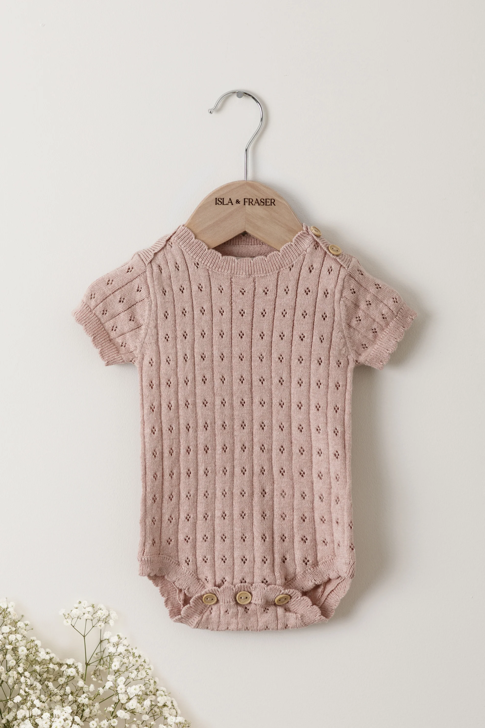 Organic Cotton Heritage Baby Bundle - Rose - Image 4
