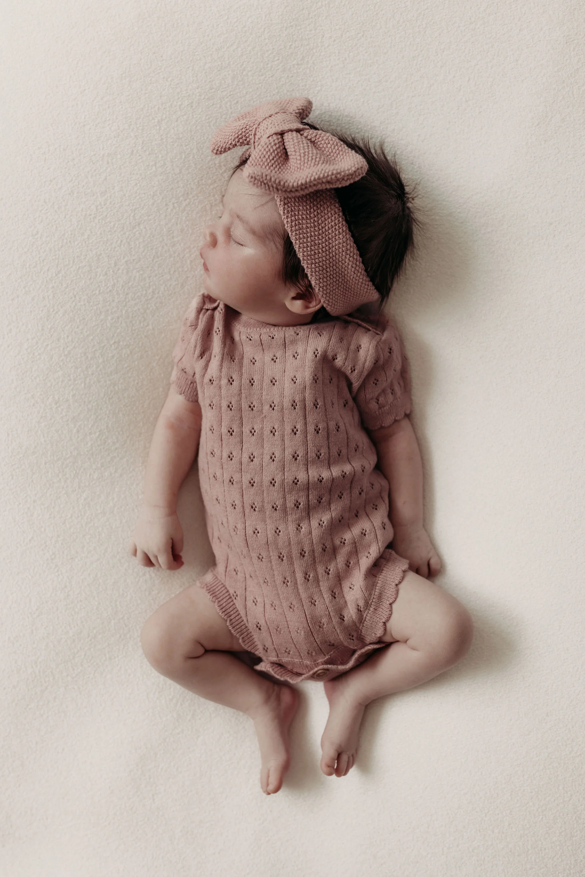 Organic Cotton Heritage Baby Bundle - Rose - Image 8