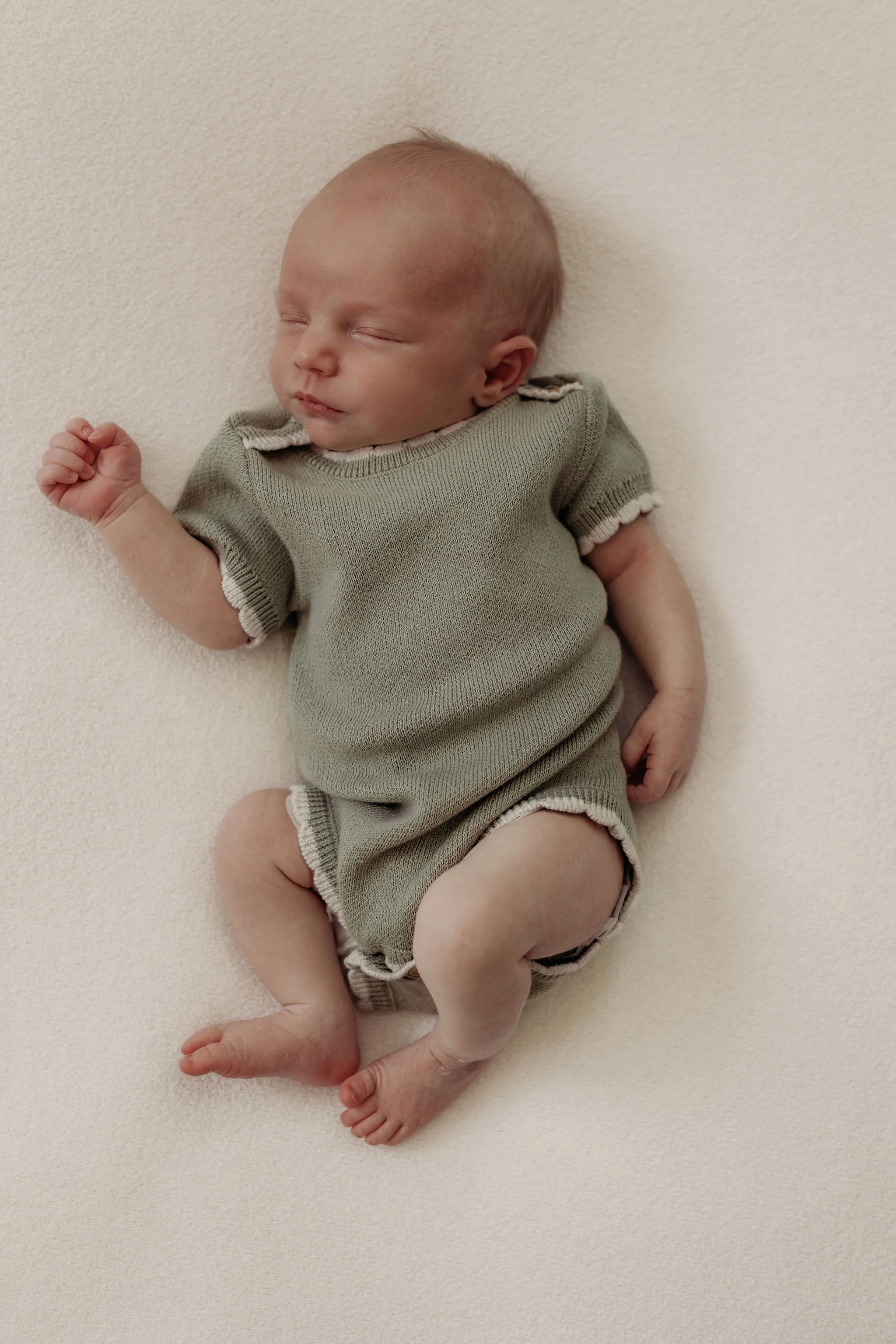 Organic Cotton First Moments Baby Bundle - Sage - Image 7