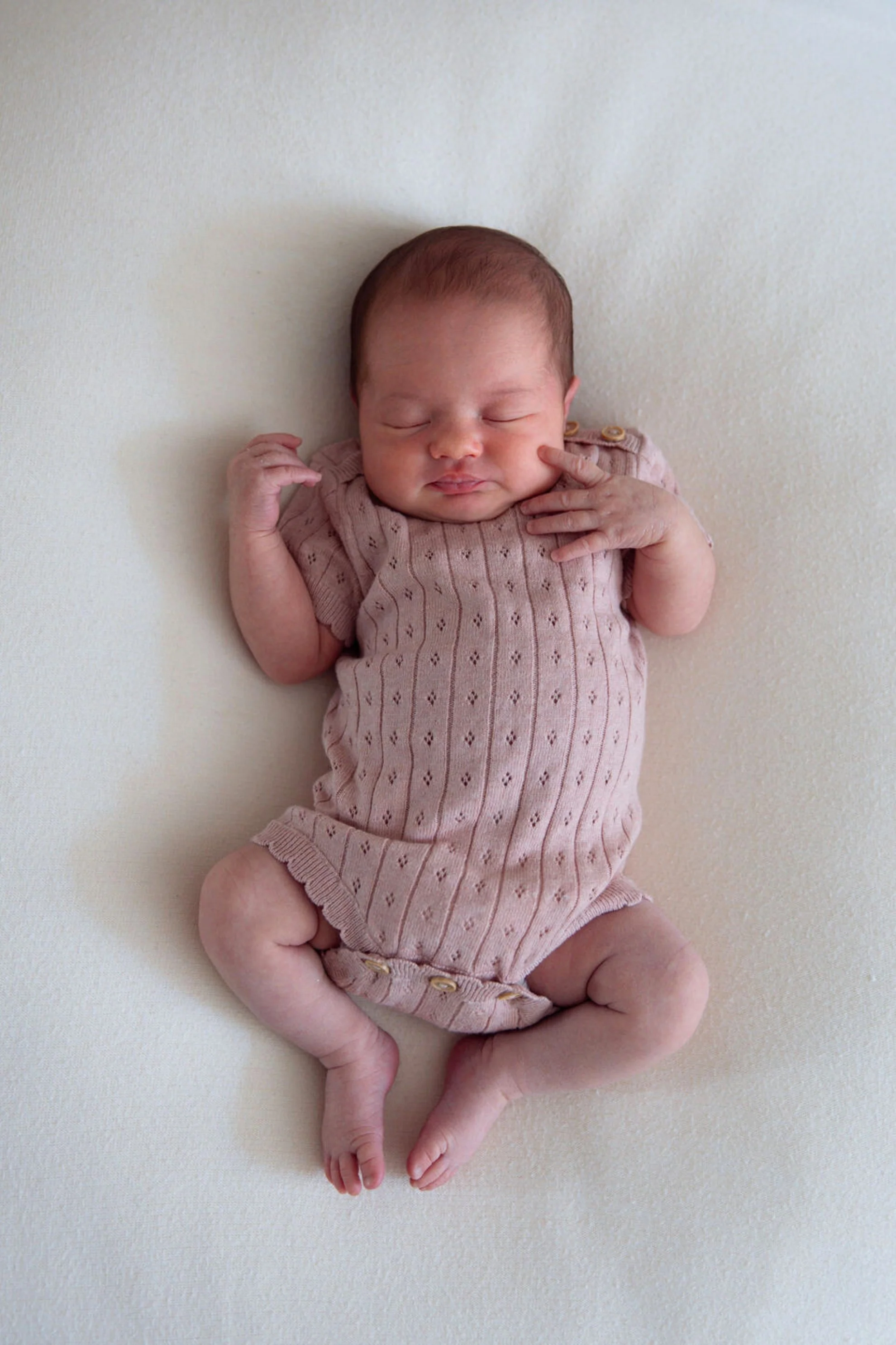 Organic Cotton Heritage Baby Bundle - Rose - Image 11