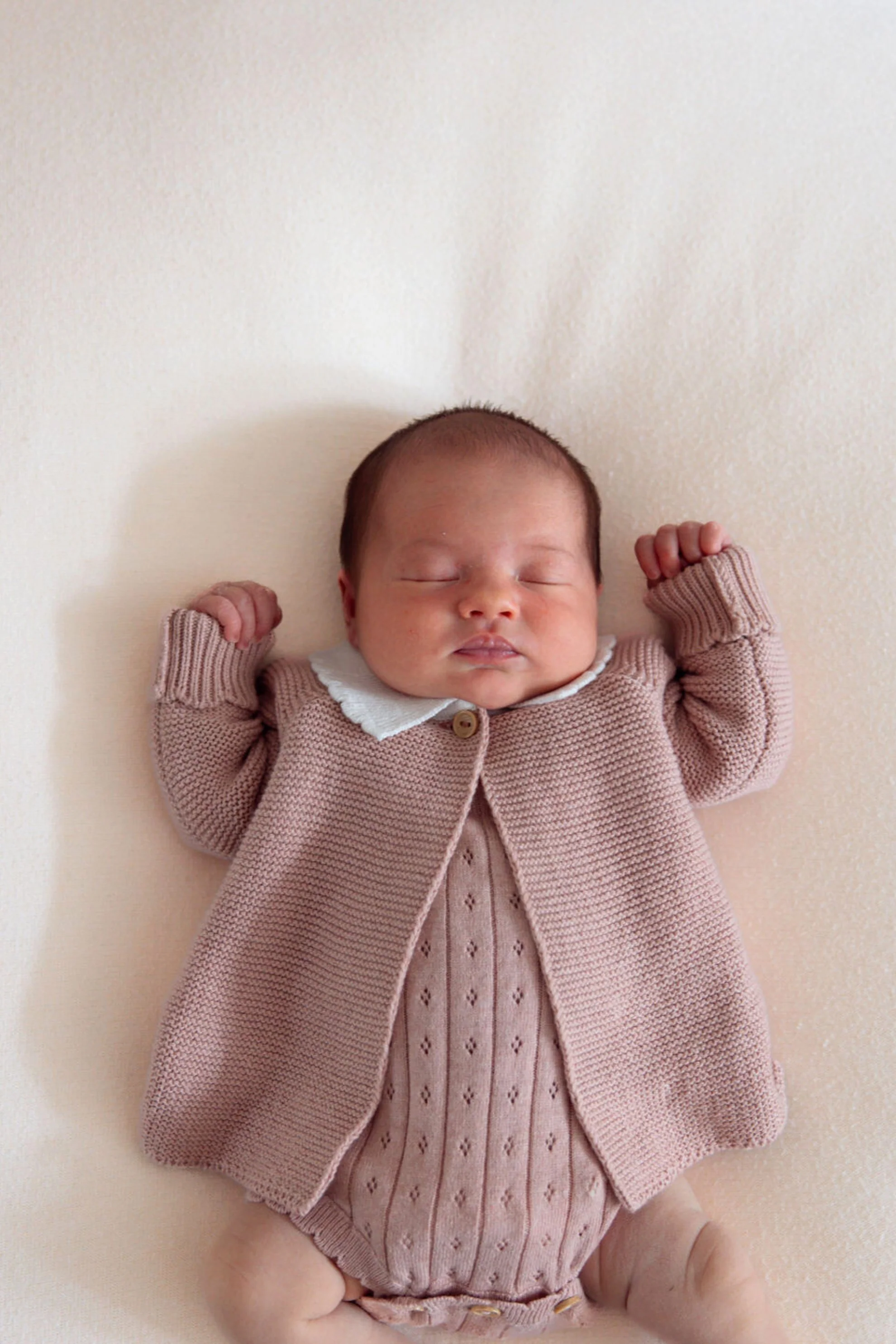 Organic Cotton Heritage Baby Bundle - Rose - Image 6