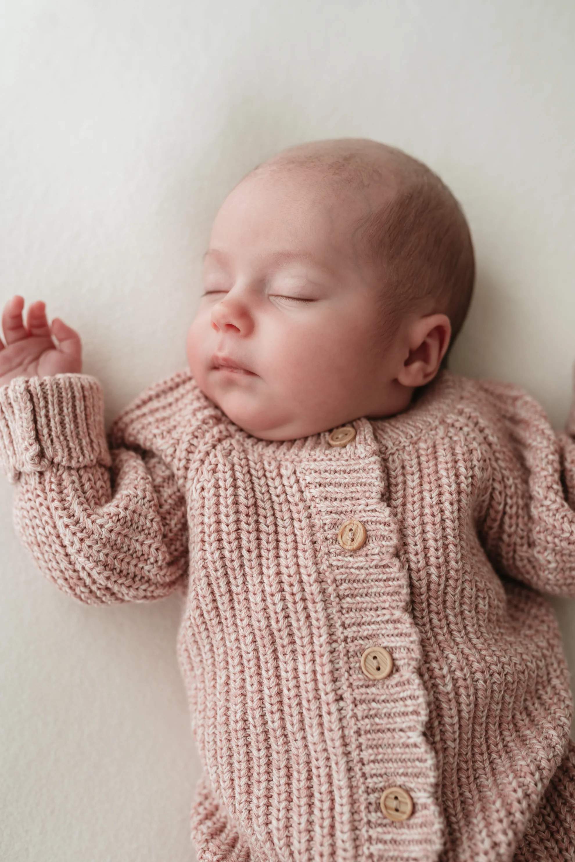 Organic Cotton Signature Baby Bundle - Rose Chunky Twist - Image 7