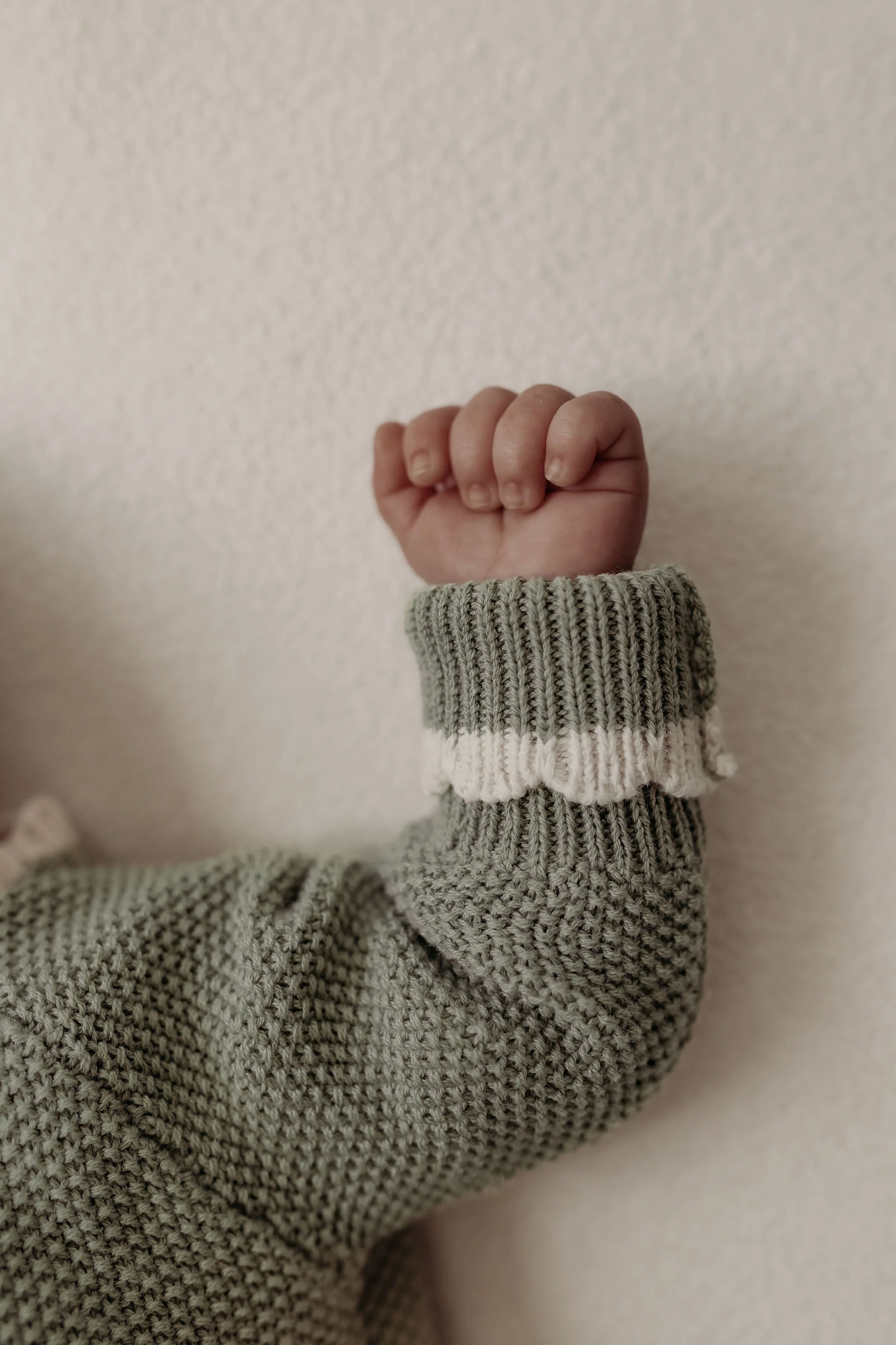 Organic Cotton Twin Pack Baby Romper Bundle - Sage - Image 5