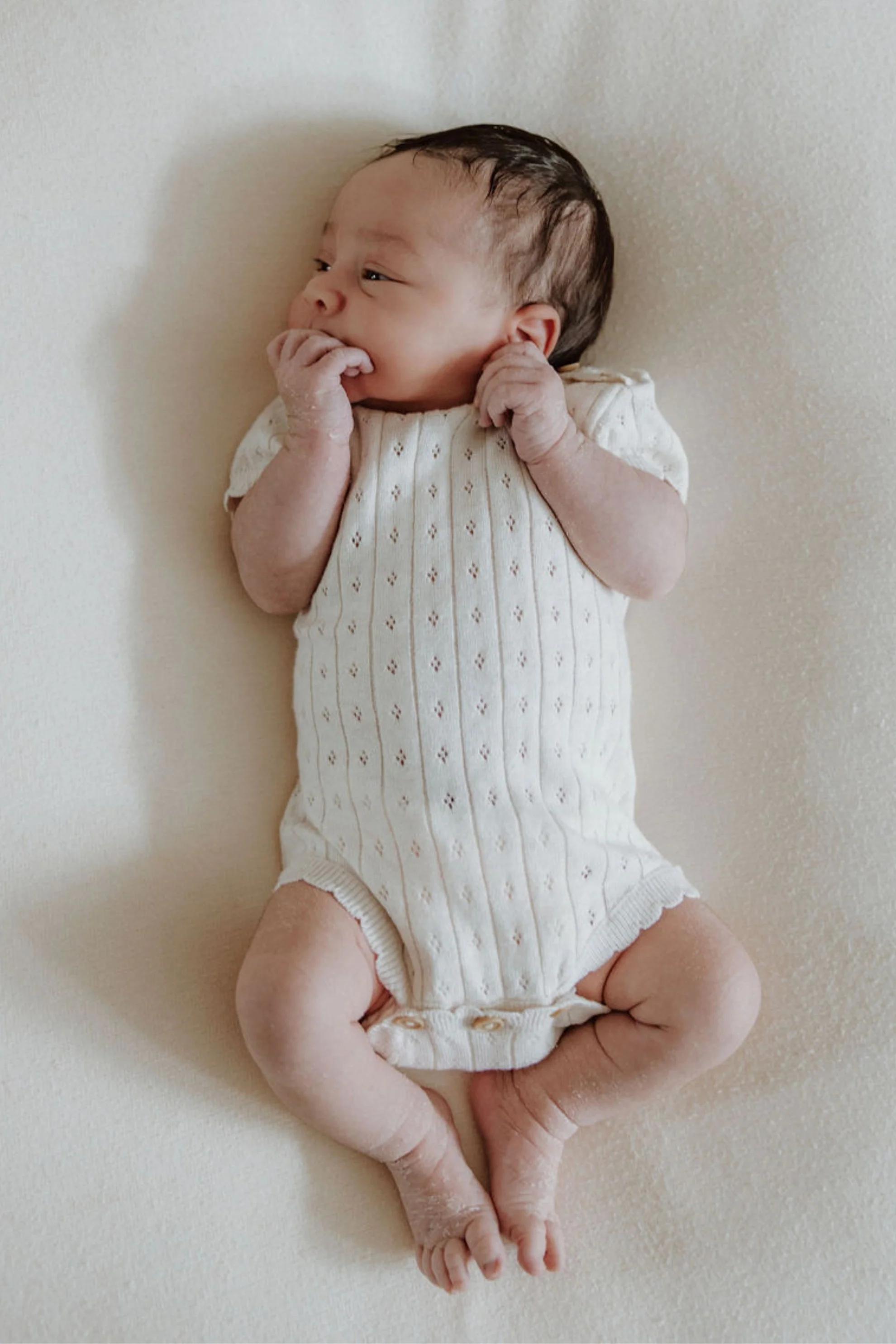 Organic Cotton New Baby Coming Home Bundle - Oat - Image 7
