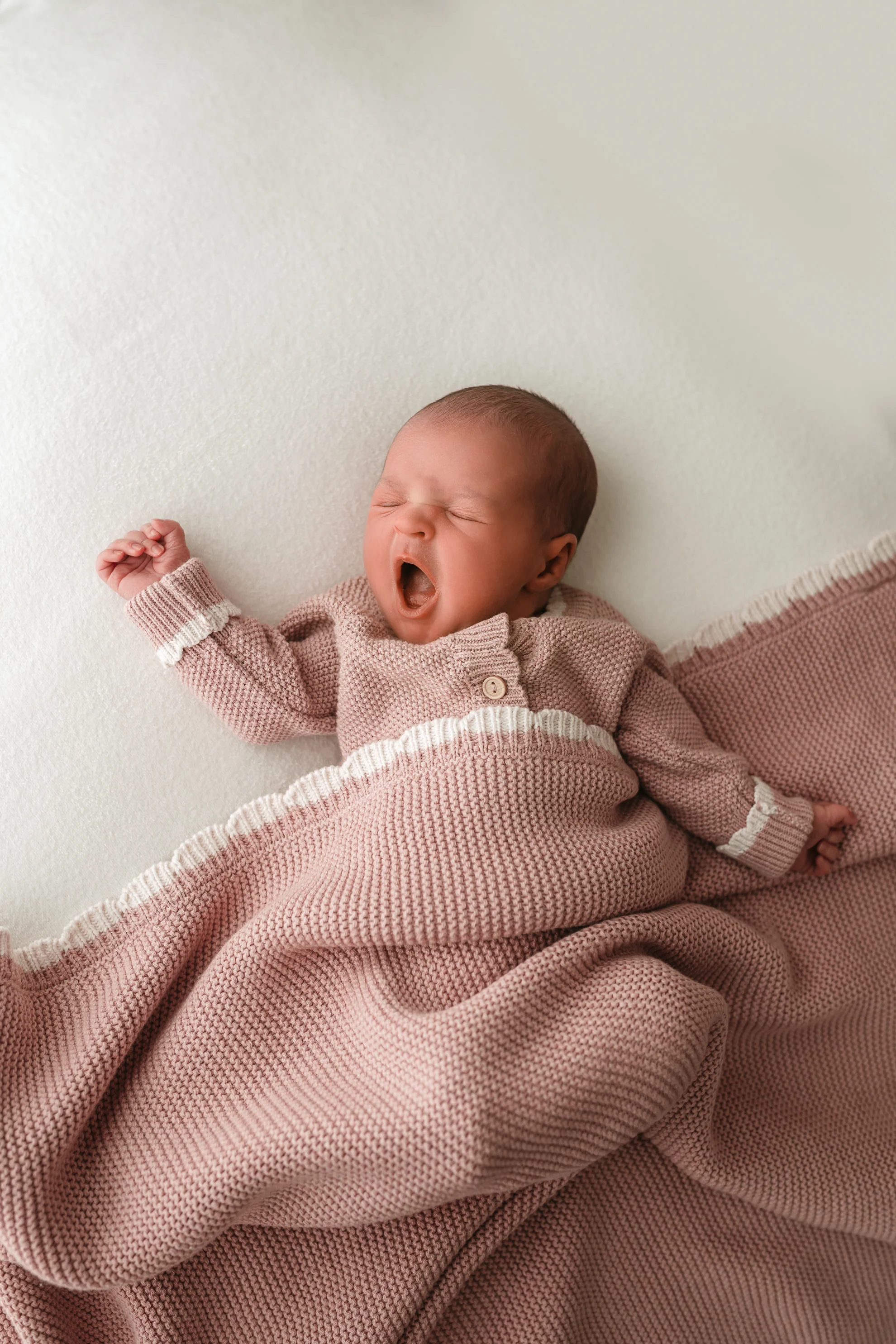 Organic Cotton Signature Baby Bundle - Rose - Image 6