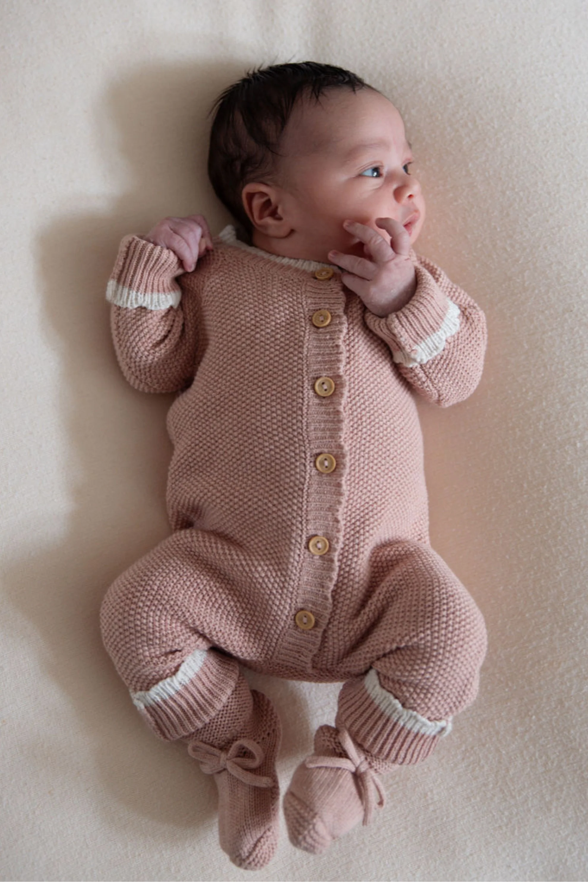 Organic Cotton Platinum Baby Bundle - Rose - Image 9
