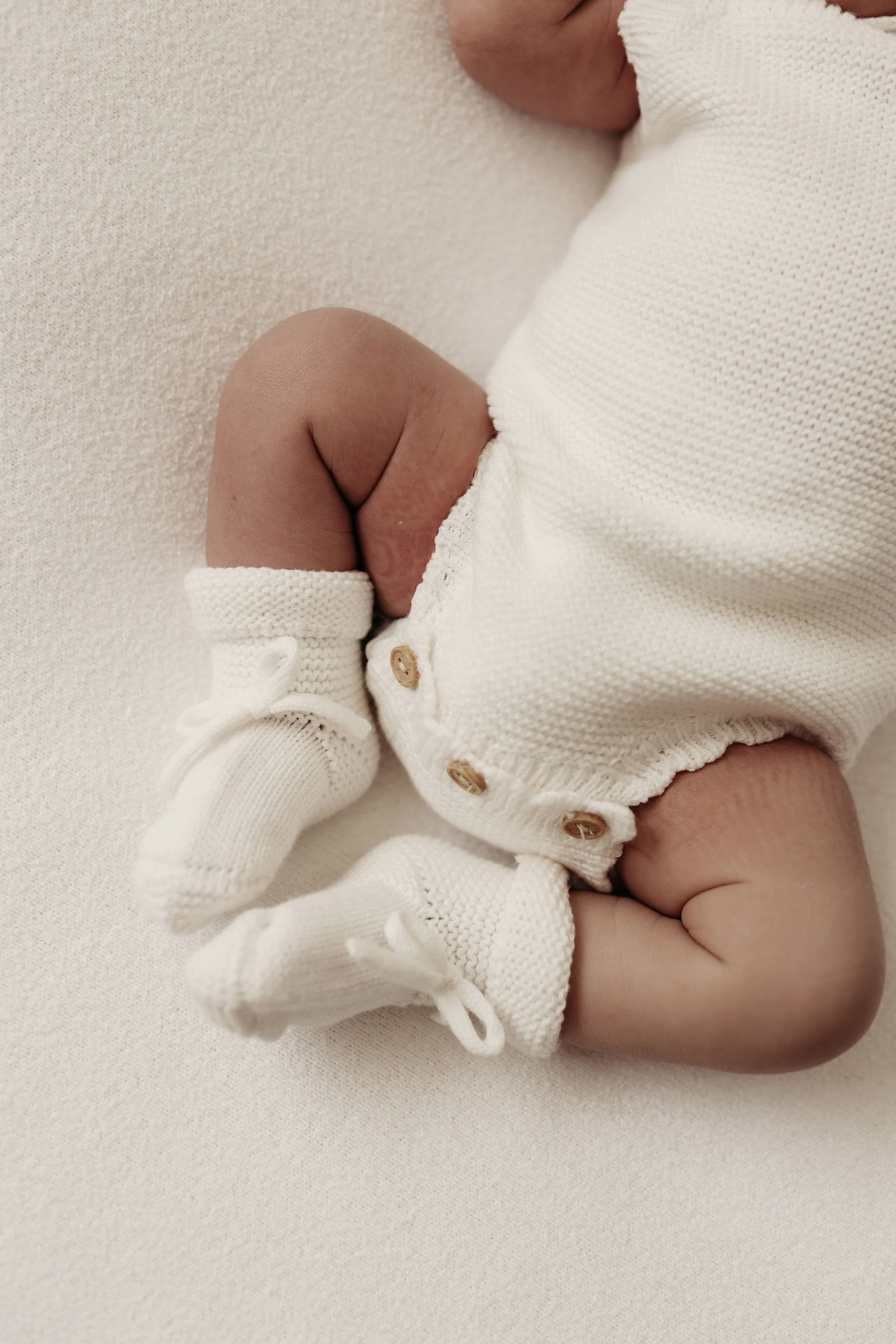 Organic Cotton Welcome Baby Bundle - Milk - Image 7